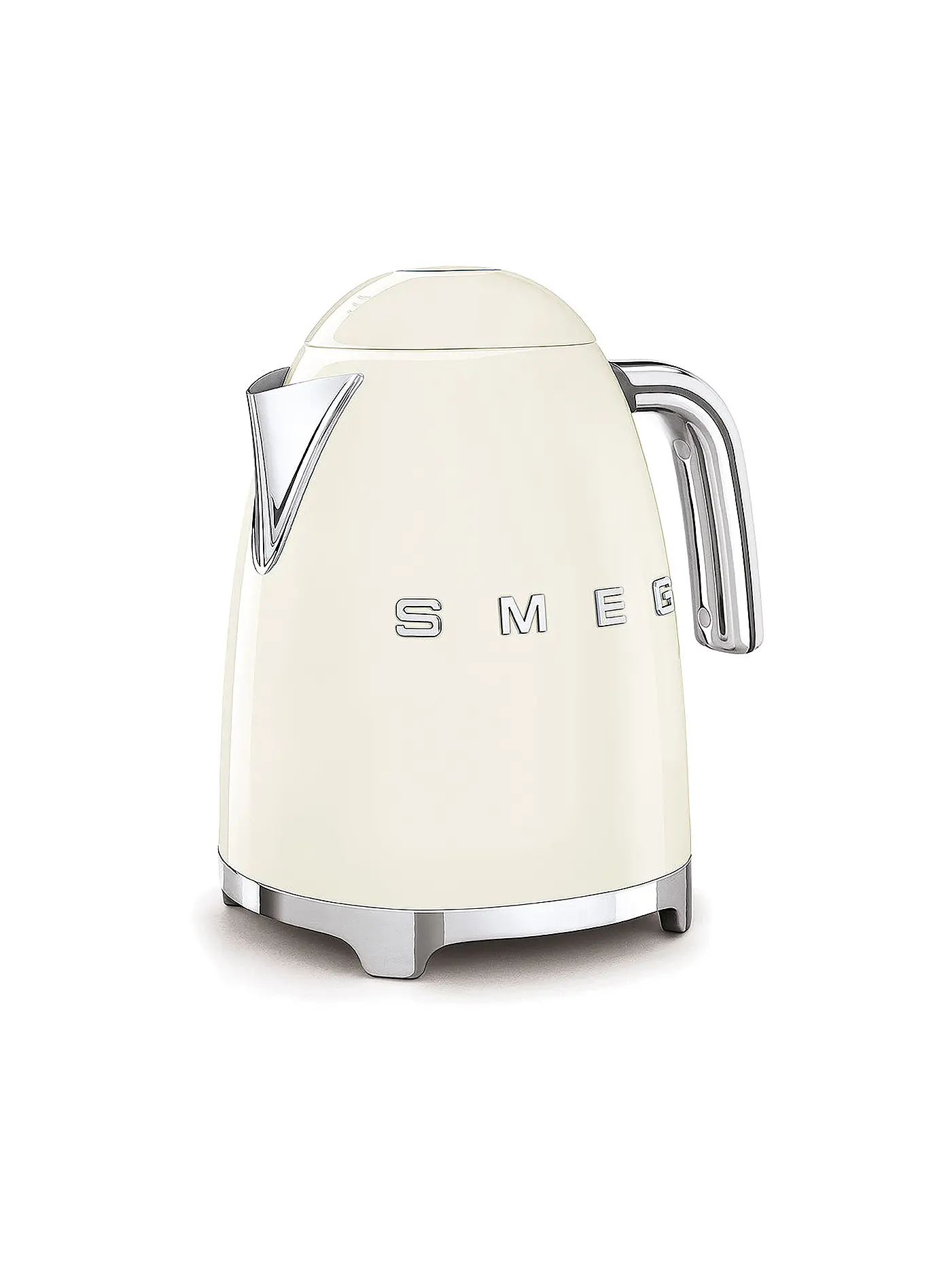 SMEG | Wasserkocher 50s Retro Style 1,7l Schwarz KLF03BLEU | creme